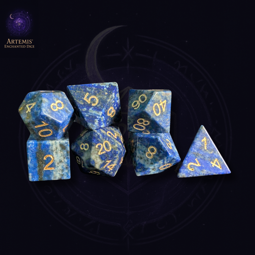 Lazurite Dice